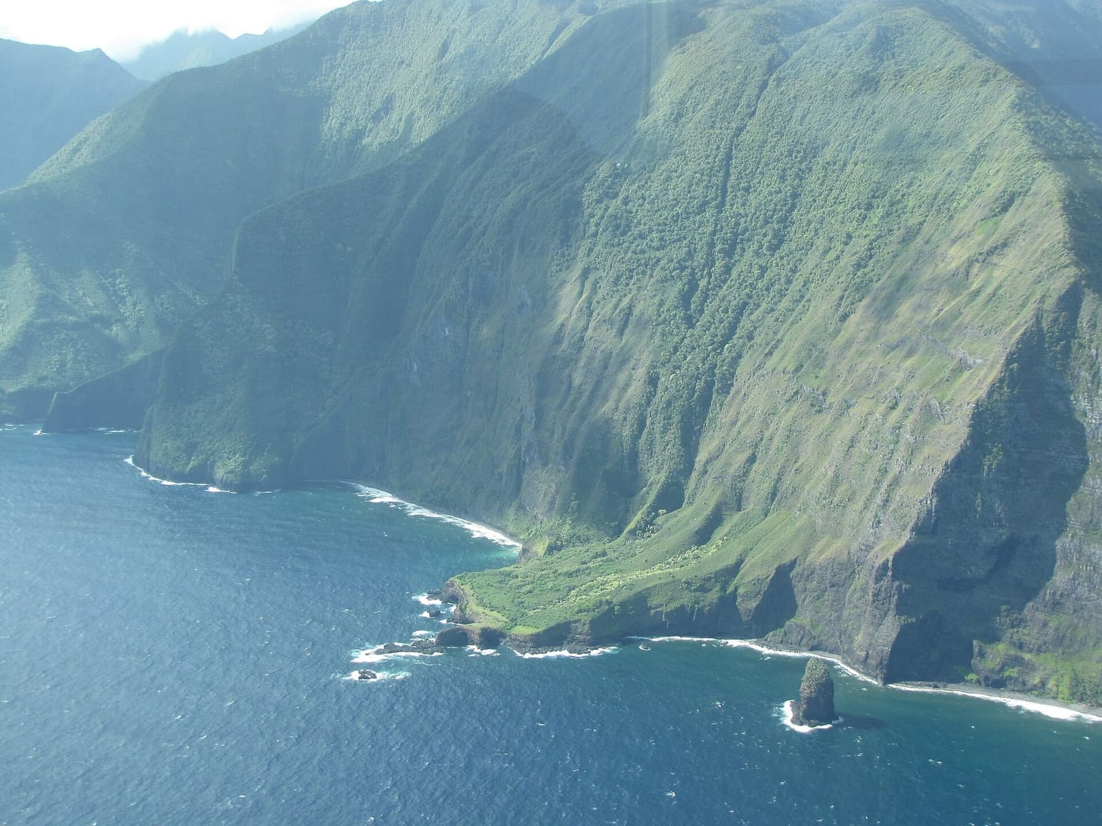 The Molokai sea cliffs are on the 45-minute route sold by every channel, Costco's portal included